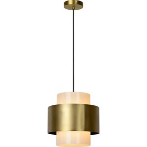 Lámpara Colgante Clásica Lucide Firmin - 30cm - E27 - Oro - Lámpara Suspendida Lámpara Colgante Clásica Lucide Firmin - 30cm - E27 - Oro - Lámpara Suspendida