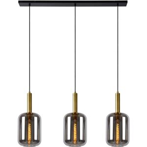 Lucide Joanet Smoke Grey Pendant Light - Modern Bar Fixture Lucide Joanet Smoke Grey Pendant Light - Modern Bar Fixture