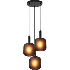 Lucide Eloise 3 Light Glass Cluster Pendant - Pendant Light Lucide Eloise 3 Light Glass Cluster Pendant - Pendant Light