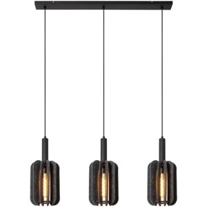 Lucide Rafal 3-Light Grey Pendant - Ceiling Light Lucide Rafal 3-Light Grey Pendant - Ceiling Light