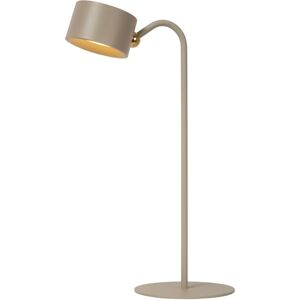 Lucide Jolan LED wiederaufladbare Schreibtischlampe - Taupe - Schreibtischlampe Lucide Jolan LED wiederaufladbare Schreibtischlampe - Taupe - Schreibtischlampe