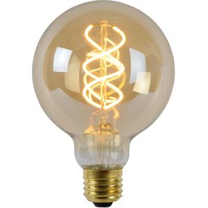 Lucide G95 - Ampoule à filament LED vintage - E27 - 4,9W - Ambre Lucide G95 - Ampoule à filament LED vintage - E27 - 4,9W - Ambre