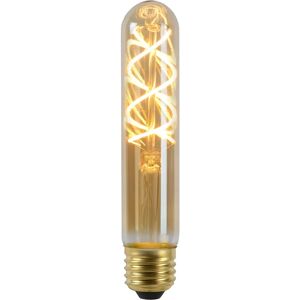 Lucide T32 - Lampe à filament - Ø 3 cm - LED Dimm. - LED Dim to warm - E27 - 1x4,9W 2200K - Ambre - Publicité Lucide T32 - Lampe à filament - Ø 3 cm - LED Dimm. - LED Dim to warm - E27 - 1x4,9W 2200K - Ambre - Publicité