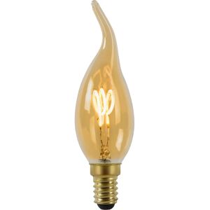 Lucide CT35 - Amber LED-filamentljus - 3W - Dimmable - E14 - 2200K Lucide CT35 - Amber LED-filamentljus - 3W - Dimmable - E14 - 2200K
