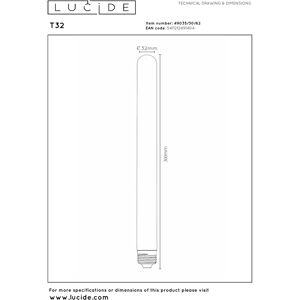 Lucide LED Bulb E27 Amber 5W - LED Bulb Lucide LED Bulb E27 Amber 5W - LED Bulb