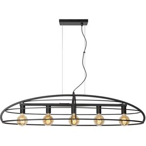 Lucide Dikra Schwarze Moderne Bar Hängelampe - Pendellampe Lucide Dikra Schwarze Moderne Bar Hängelampe - Pendellampe