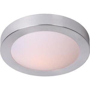 Lucide Moderne Badkamer Plafondlamp - Ø 27cm - E27 - Satijn Chroom Lucide Moderne Badkamer Plafondlamp - Ø 27cm - E27 - Satijn Chroom
