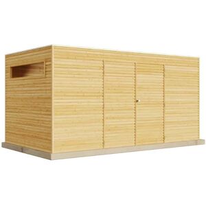 Alpholz Gerätehaus QB - Holz, optional Schleppdach - Gartenschuppen Alpholz Gerätehaus QB - Holz, optional Schleppdach - Gartenschuppen