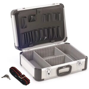 Custodia Leggera per Strumenti in Alluminio Perel - 460 x 330 x 165 mm - Custodia Custodia Leggera per Strumenti in Alluminio Perel - 460 x 330 x 165 mm - Custodia