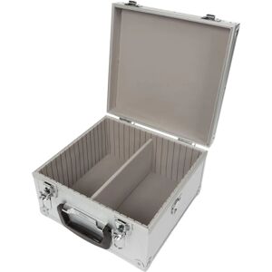Perel Aluminum 40 CD Storage Case - Grey Perel Aluminum 40 CD Storage Case - Grey