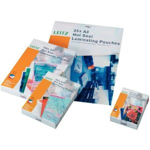 Leitz EVA laminatfickor - 25 stycken - A4 - Laminatfickor Leitz EVA laminatfickor - 25 stycken - A4 - Laminatfickor