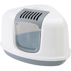 Kattlåda Nestor Corner från Savic - Platsbesparande, Avtagbart lock, Luktfilter Kattlåda Nestor Corner från Savic - Platsbesparande, Avtagbart lock, Luktfilter
