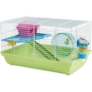 Savic Martha Double Hamsterbur - 46,5x29,5x26,5 cm - Grön & Vit Savic Martha Double Hamsterbur - 46,5x29,5x26,5 cm - Grön & Vit