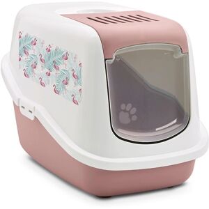 Litière pour chat Savic Nestor Flamingo - Pack de démarrage : bac + 2 filtres + 12 sacs Litière pour chat Savic Nestor Flamingo - Pack de démarrage : bac + 2 filtres + 12 sacs