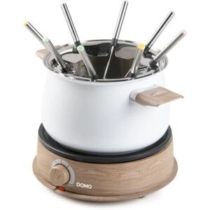 DOMO DO736F - Blanc, bois - Appareil à fondue électrique DOMO DO736F - Blanc, bois - Appareil à fondue électrique