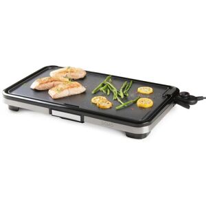Domo DO9263G - Schwarz / Edelstahl - Elektrische Grillplatte Domo DO9263G - Schwarz / Edelstahl - Elektrische Grillplatte