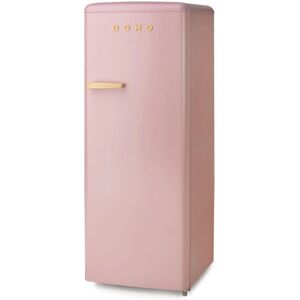 Domo DO91708R Pink Retro Vintage Standgerät 218L Kühlschrank Domo DO91708R Pink Retro Vintage Standgerät 218L Kühlschrank