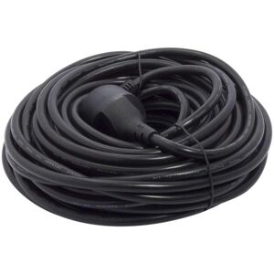 Cable Alargador Chacon Negro - 20m - Enchufe Europeo Cable Alargador Chacon Negro - 20m - Enchufe Europeo