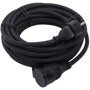 Chacon 10m Schwarzes Verlängerungskabel - IP44 Außen Chacon 10m Schwarzes Verlängerungskabel - IP44 Außen