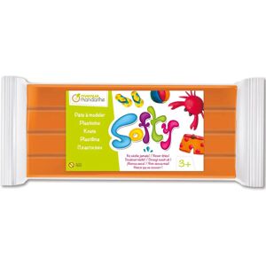 CC Hobby Pâte à modeler Softy - Orange - 500g - Publicité CC Hobby Pâte à modeler Softy - Orange - 500g - Publicité