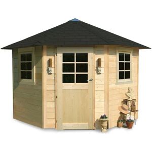Abri de jardin en bois Nancy - 28mm d'épaisseur - 5.70 m² - Belgique - Publicité Abri de jardin en bois Nancy - 28mm d'épaisseur - 5.70 m² - Belgique - Publicité
