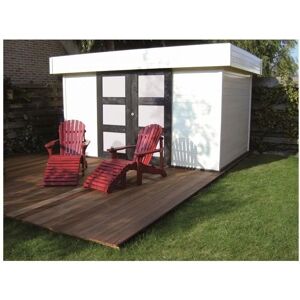 Habitat et jardin Malmö Abri de jardin en bois - 14.71 m² - 4.32 x 3.40 x 2.25 m - Publicité Habitat et jardin Malmö Abri de jardin en bois - 14.71 m² - 4.32 x 3.40 x 2.25 m - Publicité