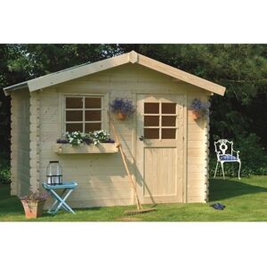 Abri de jardin Sologne Habitat et jardin - 8.88 m² - Vert - Structure en bois Abri de jardin Sologne Habitat et jardin - 8.88 m² - Vert - Structure en bois