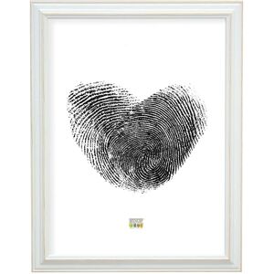 Deknudt Modell S221H1 - 40x50cm Fotolijst - Wit met natuurlijk accent Deknudt Modell S221H1 - 40x50cm Fotolijst - Wit met natuurlijk accent