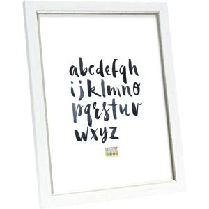 Deknudt S46AF1 Biały Srebrny Ramka na Zdjęcia - 20x30 cm Deknudt S46AF1 Biały Srebrny Ramka na Zdjęcia - 20x30 cm