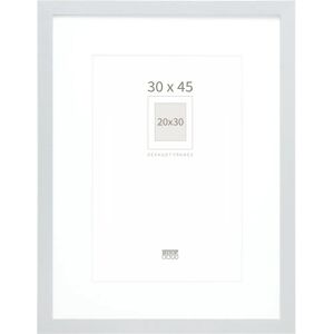 Deknudt Silber Holzrahmen 30x45cm - Wandhängefähig Deknudt Silber Holzrahmen 30x45cm - Wandhängefähig