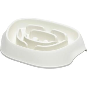 Moderna White 950ml Slow Dog Feeder - Dog Food Bowl Moderna White 950ml Slow Dog Feeder - Dog Food Bowl