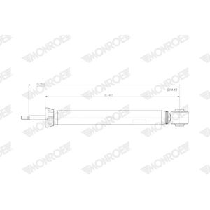 MONROE G1449 Iskunvaimentaja BMW 1 ja 3/5 ovet MONROE G1449 Iskunvaimentaja BMW 1 ja 3/5 ovet