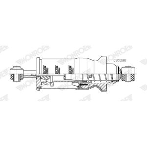 Amortisseur MONROE CB0298 - Suspension cabine - Publicité Amortisseur MONROE CB0298 - Suspension cabine - Publicité