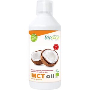 Aceite de Coco Biotona - MCT Puro 500ml con Ácido Capryl y Caprine Aceite de Coco Biotona - MCT Puro 500ml con Ácido Capryl y Caprine