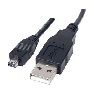 Valueline USB-kabel - 1,8 m - Zwart - USB 2.0 - Gegevensoverdracht Valueline USB-kabel - 1,8 m - Zwart - USB 2.0 - Gegevensoverdracht