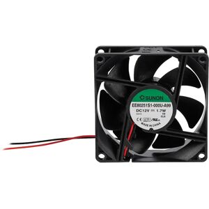 Ventola di raffreddamento Sunon CY 205N - 80x80mm, 12V, 31dB, Cuscinetto a manicotto Ventola di raffreddamento Sunon CY 205N - 80x80mm, 12V, 31dB, Cuscinetto a manicotto