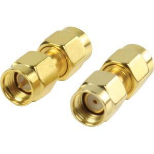 Valueline VLSP02110A Adaptateur de câble SMA Or - Changeur de genre Valueline VLSP02110A Adaptateur de câble SMA Or - Changeur de genre