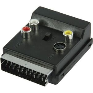 Adaptador de cable de video Valueline VLVP31903B - SCART, RCA, S-Video - Negro Adaptador de cable de video Valueline VLVP31903B - SCART, RCA, S-Video - Negro