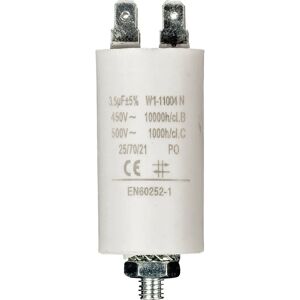 Fixapart W1-11004N 3,5uF 450V Witte Condensator - Condensator Fixapart W1-11004N 3,5uF 450V Witte Condensator - Condensator