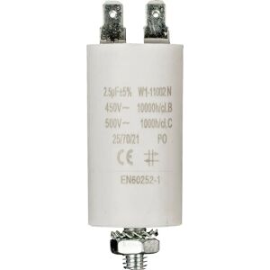 Fixapart W1-11002N Condensateur - 2,5uF, Blanc, 450V - Condensateur - Publicité Fixapart W1-11002N Condensateur - 2,5uF, Blanc, 450V - Condensateur - Publicité