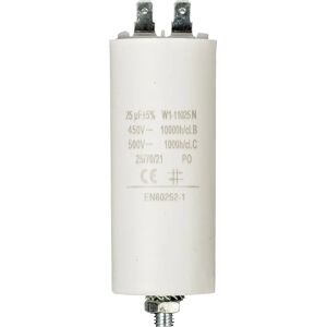 Fixapart W1-11025N Condensateur - 25 uF, 450V, Blanc - Condensateur - Publicité Fixapart W1-11025N Condensateur - 25 uF, 450V, Blanc - Condensateur - Publicité