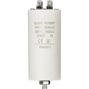 Condensateur Fixapart W1-11030N - 30μF, 450V, Cylindrique - Publicité Condensateur Fixapart W1-11030N - 30μF, 450V, Cylindrique - Publicité