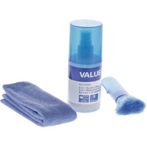 Valueline VLC-CK200 - 3-in-1 Cleaning Kit for Screen, Keyboard, Laptop Valueline VLC-CK200 - 3-in-1 Cleaning Kit for Screen, Keyboard, Laptop