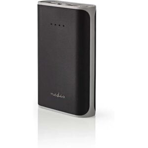 Nedis Power Bank Lithium Polymer 7500mAh Zwart - Power Bank Nedis Power Bank Lithium Polymer 7500mAh Zwart - Power Bank
