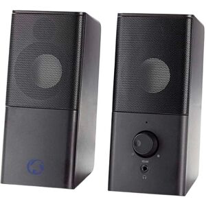 Nedis GSPR10020BK Black Loudspeaker - 18 W - Stereo Nedis GSPR10020BK Black Loudspeaker - 18 W - Stereo