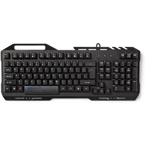 Nedis Black US International Gaming Keyboard - USB 2.0 Nedis Black US International Gaming Keyboard - USB 2.0