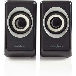Nedis CSPR20020BK - 2.0 Stereo højttaler med USB & 3,5mm - Sort Nedis CSPR20020BK - 2.0 Stereo højttaler med USB & 3,5mm - Sort