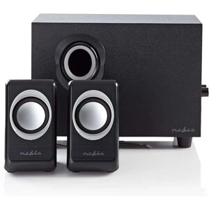 Nedis CSPR10021BK Black 2.1 Speaker Set - PC Audio Nedis CSPR10021BK Black 2.1 Speaker Set - PC Audio