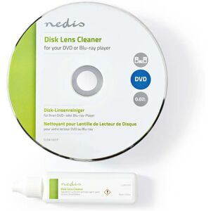 Nedis Model CLDK110TP - Lens Cleaning Disc for DVD/Blu-ray/CD Nedis Model CLDK110TP - Lens Cleaning Disc for DVD/Blu-ray/CD
