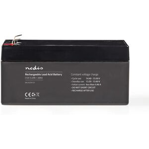 Nedis BALA320012V UPS battery - 12V 3.2Ah Sealed Lead Acid Nedis BALA320012V UPS battery - 12V 3.2Ah Sealed Lead Acid